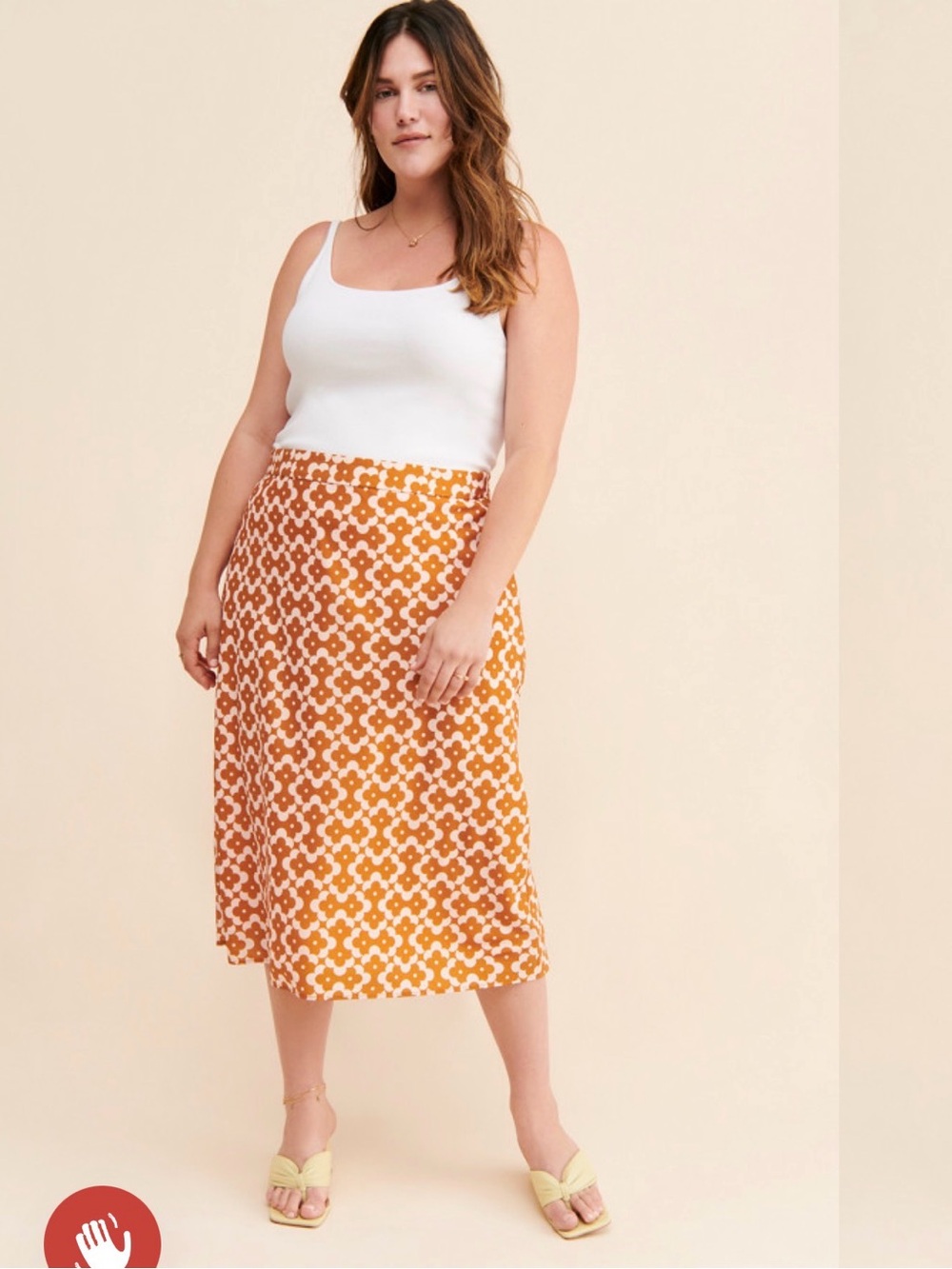Hutch - Mod Geo Slip Skirt